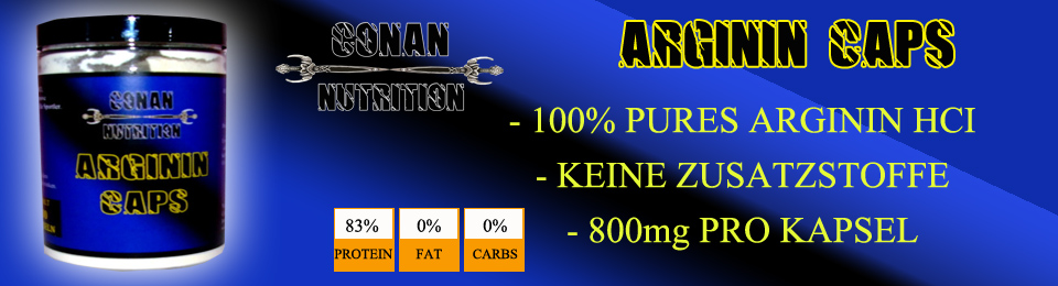 Conan Nutrition Arginin Caps