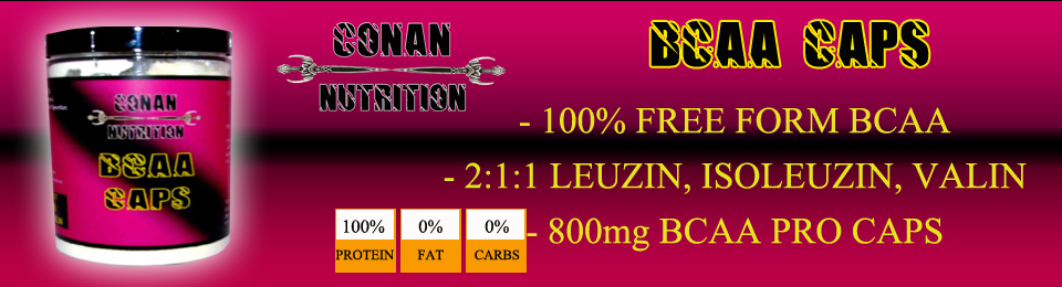 Banner Conan Nutrition BCAA CAPS