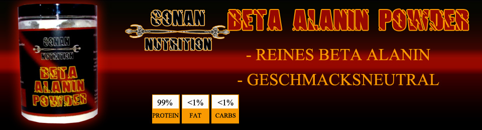 Banner Conan Nutrition Beta Alanin