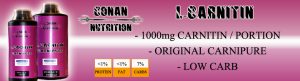 Banner CONAN NUTRITION Carnitin